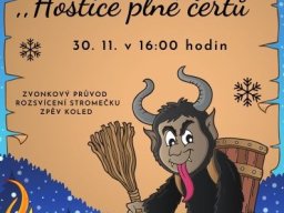 Hoštice plné čertů